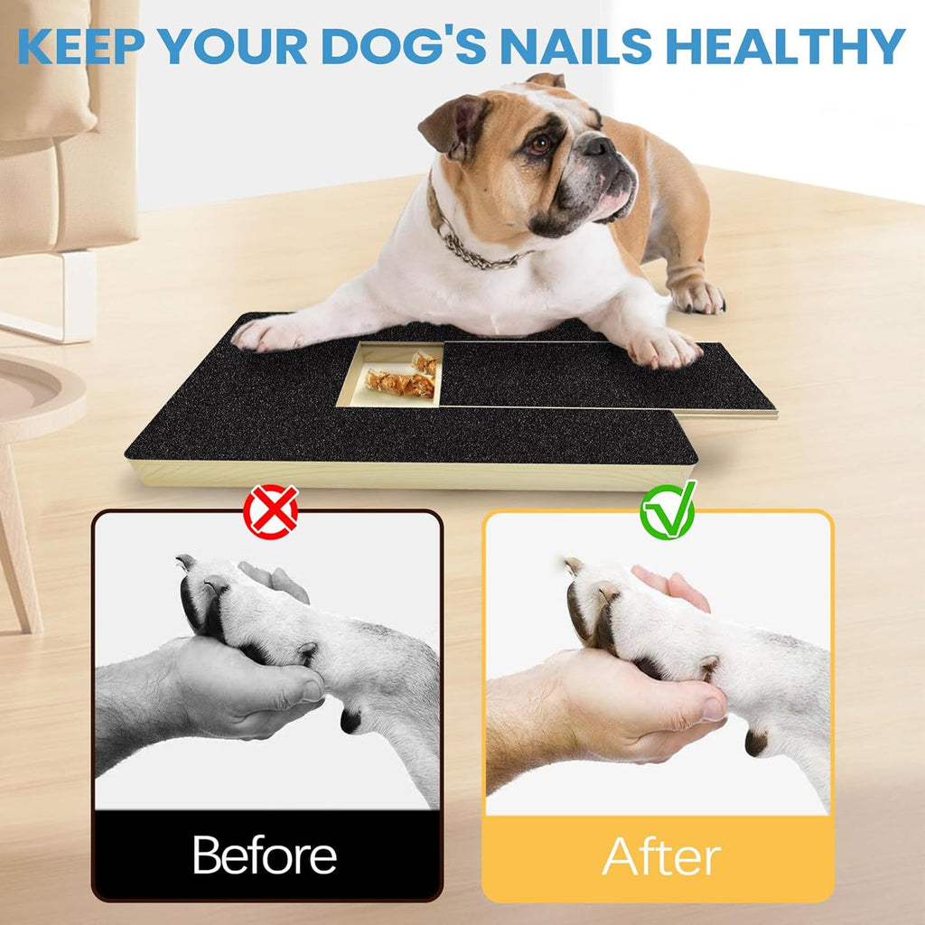 Dog Nail Scratch Board - File Your Dog's Nails at Home