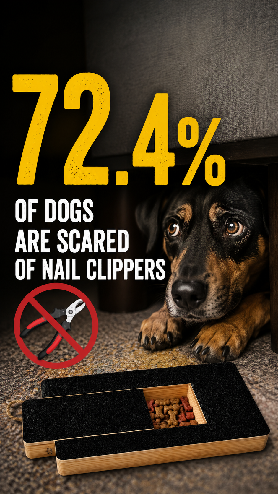Dog Nail Scratch Board - File Your Dog's Nails at Home