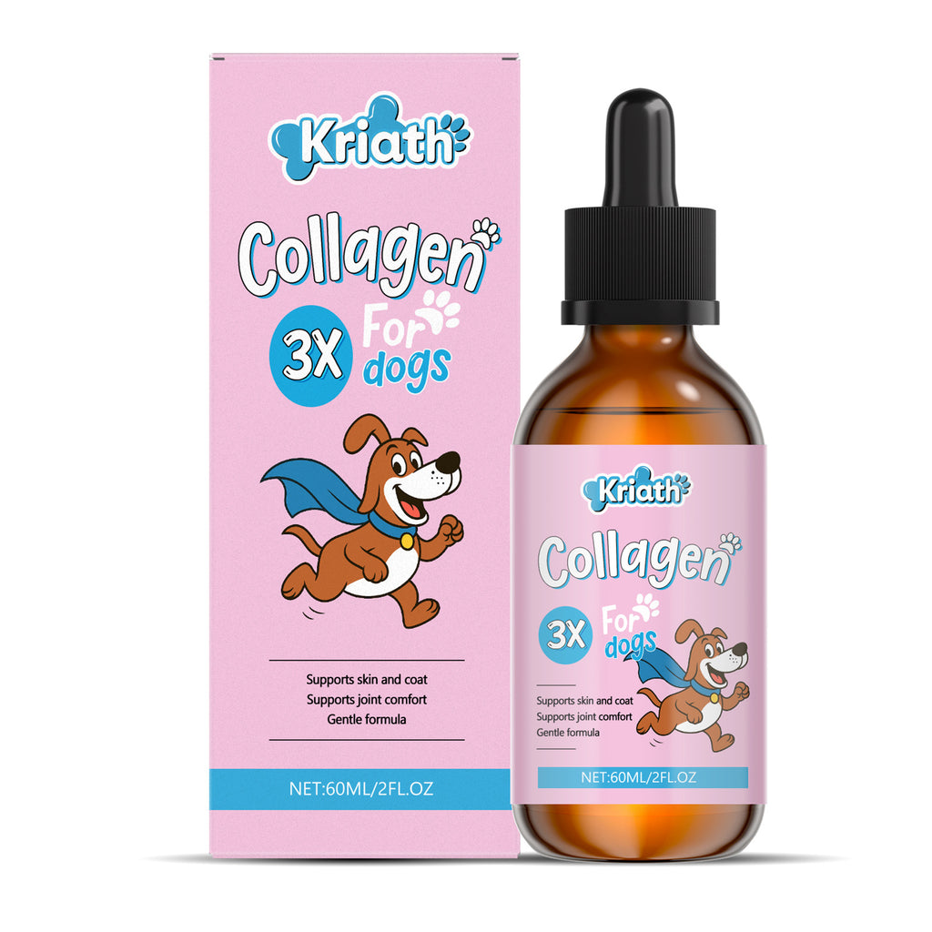 Kriath Pet Dog Coat Skin Care Nutritional Drops